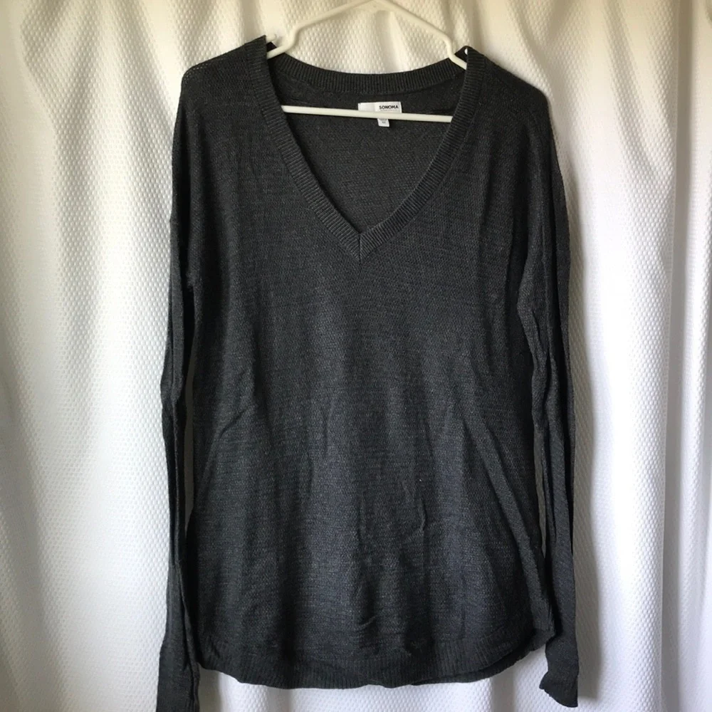 Sonoma Grey dark grey sweater